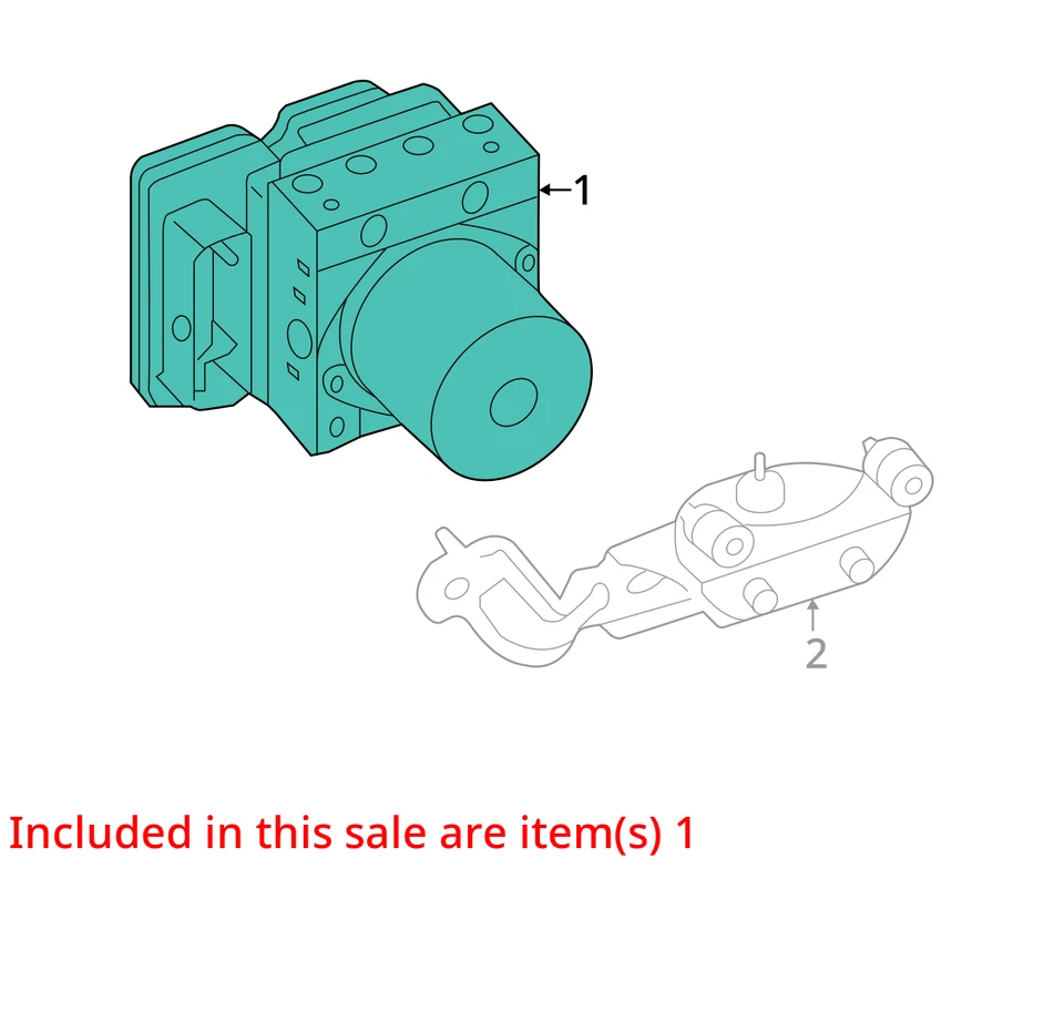2018-2019 现代索纳塔 Abs 泵控制模块 CTDCR — 第 3/4 张图片