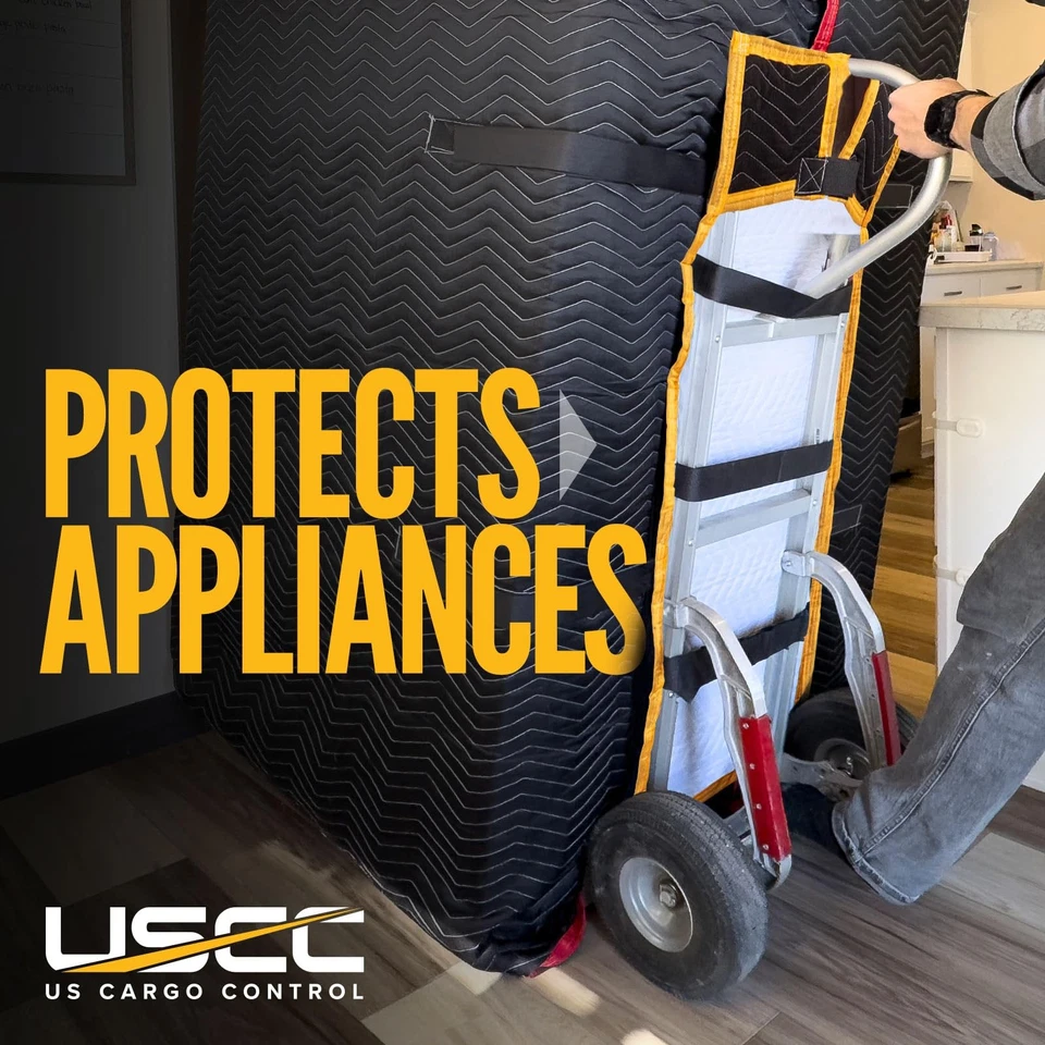 Cubierta acolchada para camión de mano 50" x 16". Almohadilla de camión de mano superior cuadrada con gancho y... Foto 4 de 4