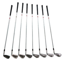 Ben Hogan H40 Iron Set 3-PW Steel Stiff Flex 4 Apex/D Shafts Royal Wrap Grips