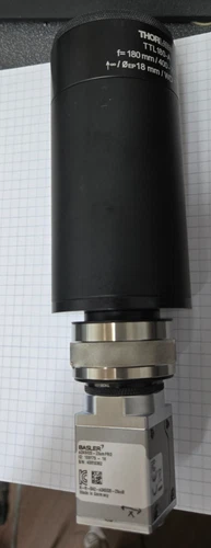 BASLER a2A5320-23um Pro ID: 108175-18 vision camera +Extender THORLABS TTL180-A