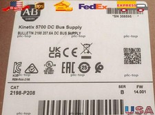 New Factory Sealed AB 2198-P208 Kinetix 5700 DC Bus Power Supply 2198P208