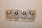 LOT OF 4 VINTAGE MADISON MINT .999 FINE SILVER PRESIDENTIAL BARS 4 OUNCES TOTAL