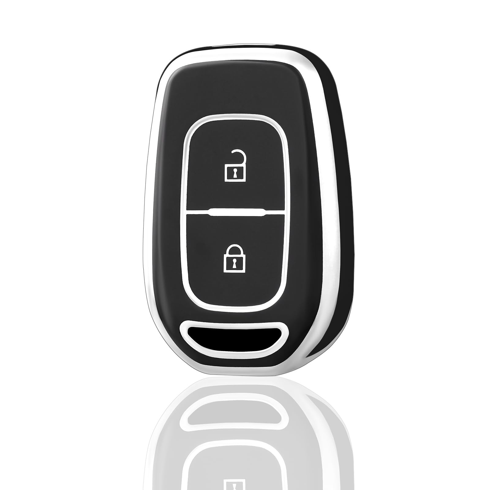 Etui cles Renault Symbol et Kwid avec protection antichoc et boutons souples