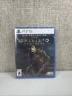 PS5 The Callisto Protocol Day One Edition Game - Brand Sealed W/ Collectors Case