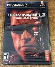 PLAYSTATION 2 - TERMINATOR 3 Game CIB New FACTORY SEALED Y-Folds PS2