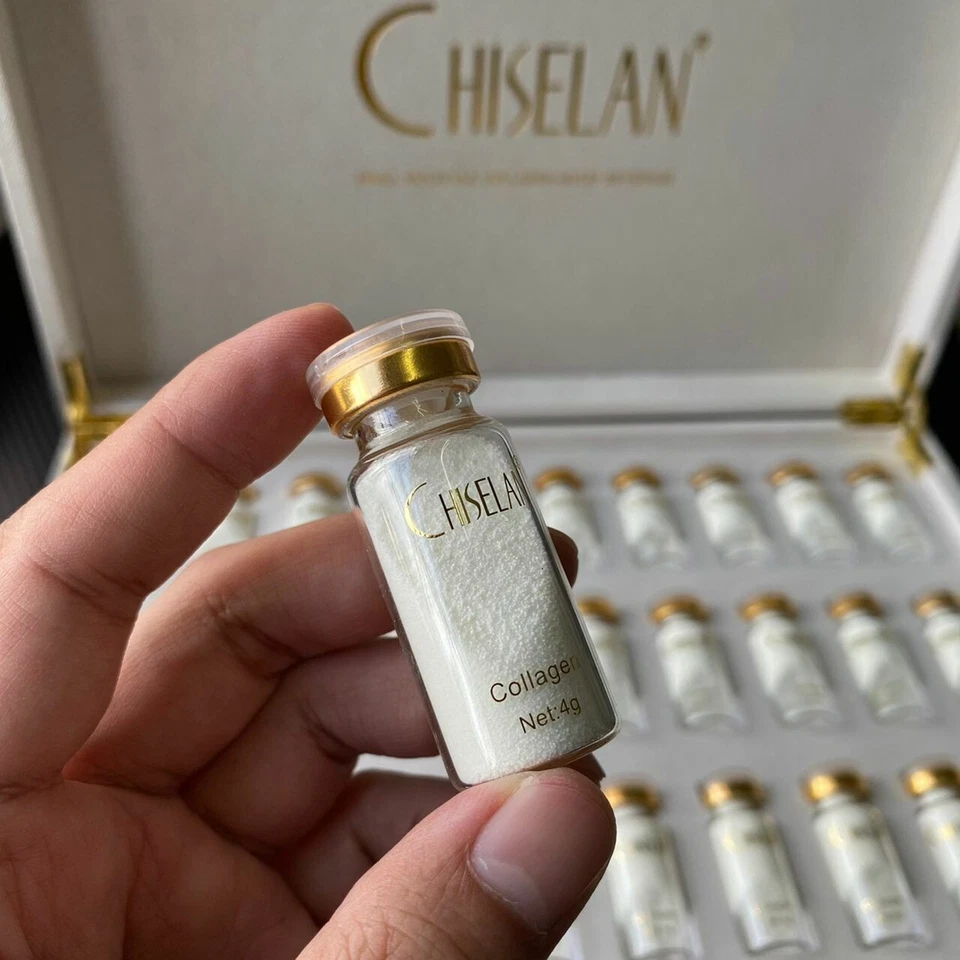 30 viales COLÁGENO CHISELAN polvo colágeno bebida antienvejecimiento Foto 2 de 4