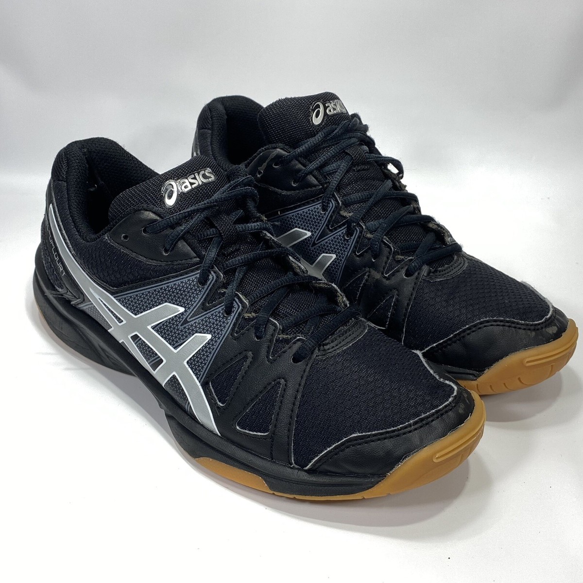 Asics Gel Upcourt Shoes Men Size 8.5 B450N Volleyball‎ Athletic Sneakers Black Amazon.com | ASICS Men main image 4