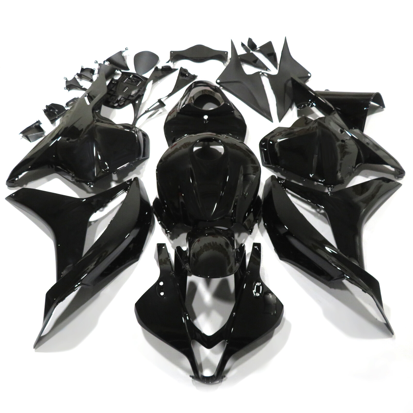 Glossy Black Fairing Kit ABS Bodywork For Honda CBR600RR 2009-2012 2010 2011 US