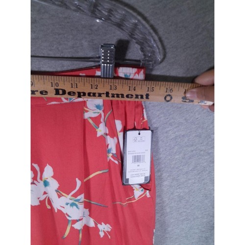 Volcom Shorts Womens Medium Wanna Have Sun Floral Pockets Elastic Waist - Picture 2 of 11