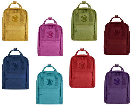 Fjallraven Kanken Mini mochilas re-F23549 (Girasol, Rosa, Laguna,  Medianoche) | eBay