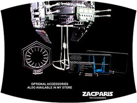 DISPLAY STAND for Star Wars Lego 75256 75104 Kylo Rens Command Shuttle  Nice!
