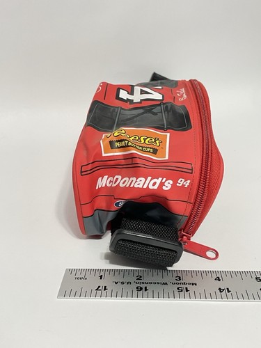 Bill Elliot Fanny Waist Pack, Car Shaped with Strap, McDonald's, 1994 - Picture 19 of 19