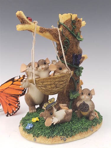 CHARMING TAILS Mom Knows How To Have Fun Figurine - Fitz & Floyd Special Edition - Picture 3 of 23