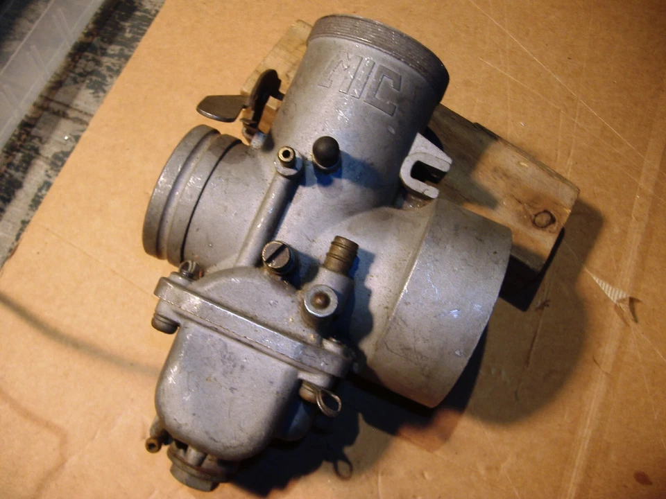 Carburador Mikuni 41mm MKA piezas faltantes 1974 Husqvarna CR450 Maico KTM Foto 2 de 4