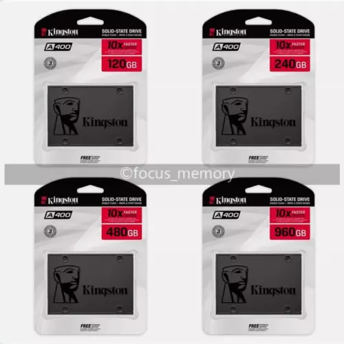 Kingston 2.5" SSD A400 120GB 240GB 480GB 960GB SATA III PC Solid State Drive NEW