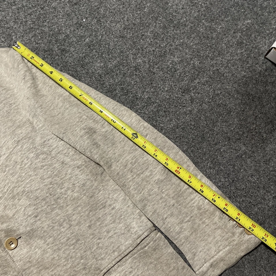 Chaqueta Blazer DANIELE ALESSANDRINI Italia Algodón Lino Calce Ajustado Talla 39 H1 Foto 4 de 4