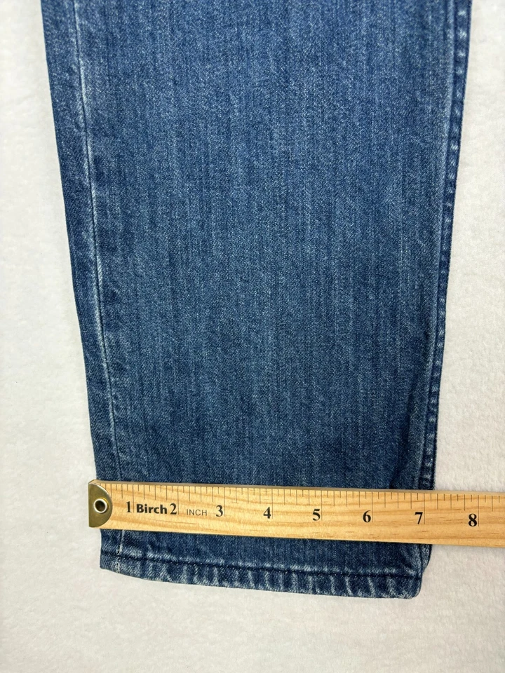 Riders by Lee Mens Jeans Size 29 R3 Straight Slim Distressed Mid Rise Stretch - image 3 of 4