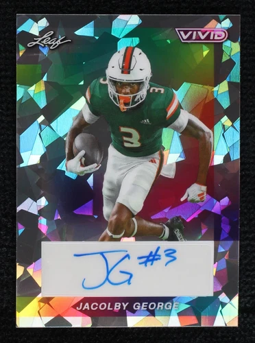 2024 Leaf Vivid Jacolby George #BA-JG1