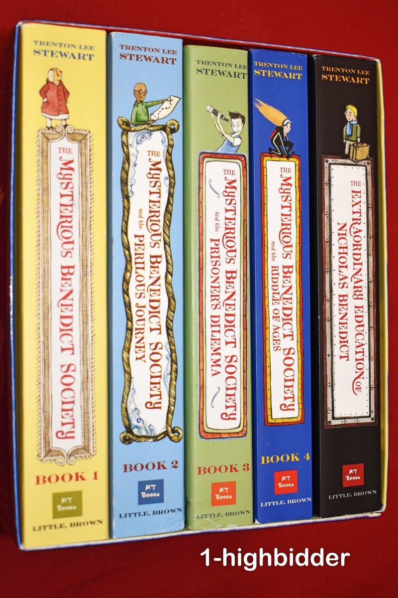 The Mysterious Benedict Society Complete 5 Book Set Collection