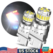 2X AUXITO 3157 4114 4157 LED DRL Driving Daytime Running Light Bulbs 6500K 3156