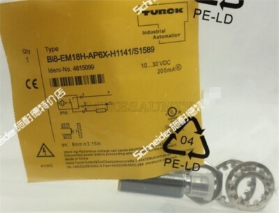 1Pcs New Turck BI8-EM18H-AP6X-H1141/S1589 Proximity Switch cy