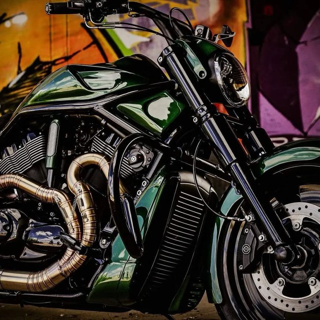 VRSCマフラー GNARLY HarleyDavidsonハーレーダビッドソン VRSCマフラー GNARLY HarleyDavidsonハーレーダビッドソン