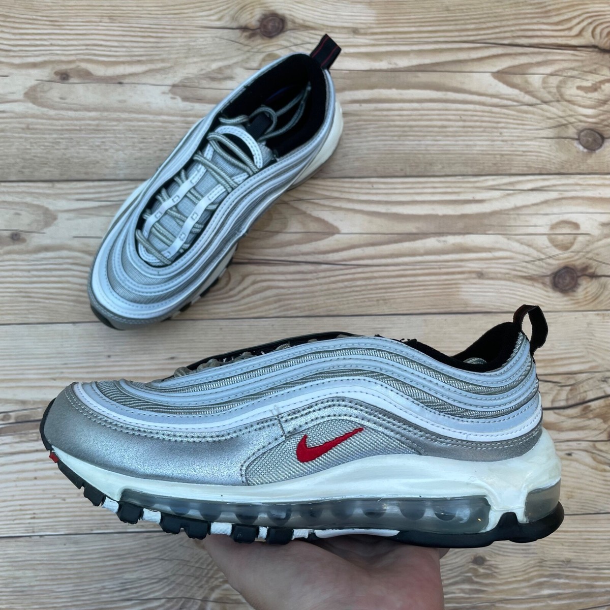 Size 6 - Nike Air Max 97 OG QS Silver Bullet W for sale online | eBay