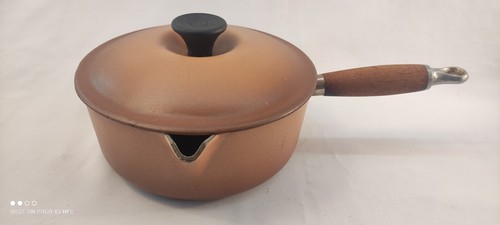 LE CREUSET casserole fonte marron n°20