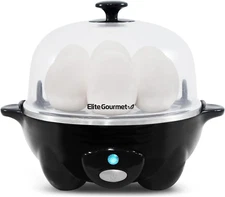 Rapid Egg Cooker, 7 Easy-To-Peel, Boiled Eggs,Omelet Maker, Auto Shut-Off, Alarm