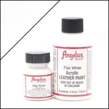 Angelus Acrylic Leather Shoe Paint for Sneakers Shoes Bags Trainers Boot 1oz 4oz