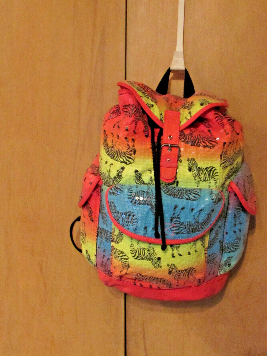 Girls Sequin Sparkle Backpack Carryon School Aeropostale