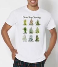 Never Stop Growing - Marijuana - Graphic T-Shirt, Size XL, New