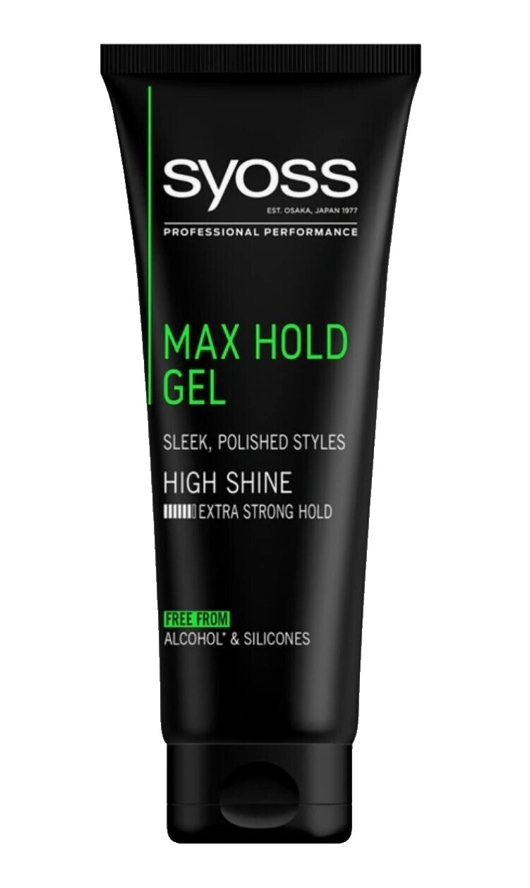 Syoss Max  Hold Hair Gel Professional Performance Max Hold Large 250 ml