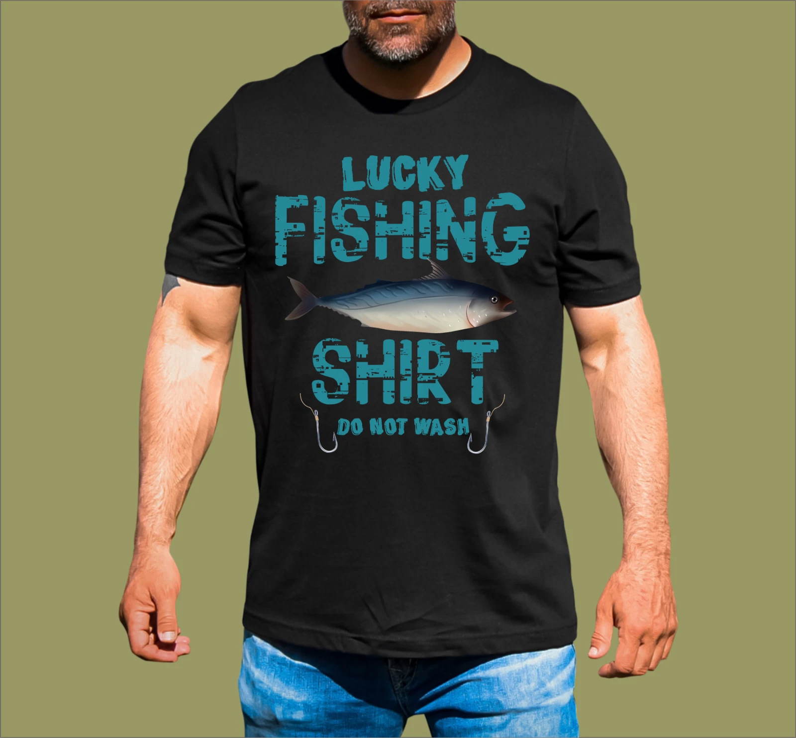LUCKY FISHING SHIRT T-SHIRT