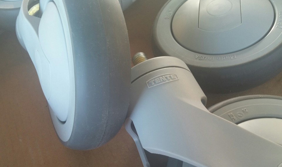 NEW Tente 125 mm x 32mm Swivel Caster 220 Capacity 5370PJP125S70 1/2