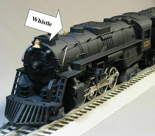LIONEL POLAR EXPRESS GOLD WHISTLE O GAUGE BERKSHIRE - Picture 2 of 3