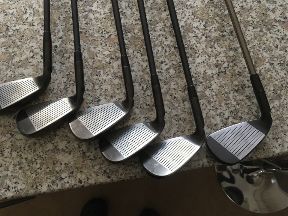 Ping G710 Iron Set / 6 PW Alta SR Flex Shafts Red Dot Mid size Grips