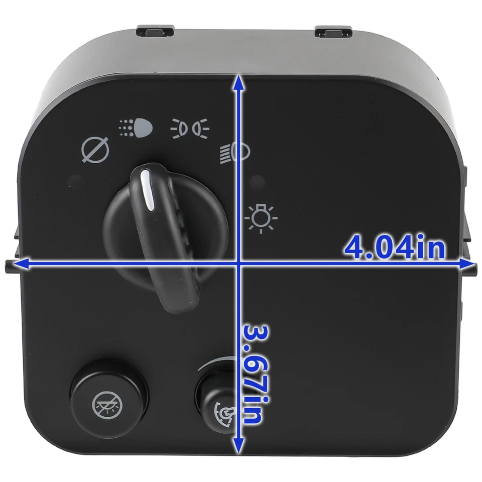 Interruptor de faros para Chevy Trailblazer Express 1500 GMC Savana 1500 2500 3500 Foto 2 de 4