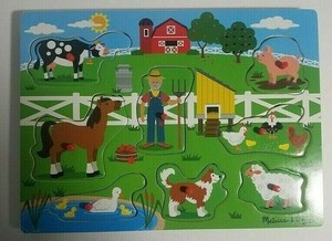 melissa & doug old macdonald's farm sound puzzle