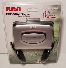 RCA RP1804 Personal Stereo Cassette Tape Player Bass Boost Sealed NEW