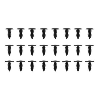 100Pcs Car Door Trim Bumper Rivets Clip Screws Push Fastener Retainer Clips