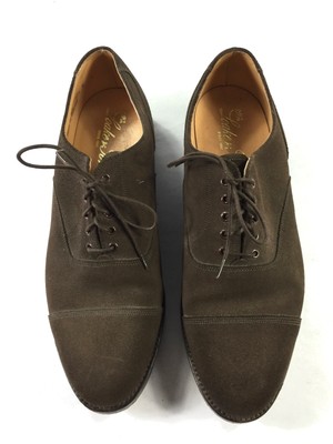 loake brown suede shoes