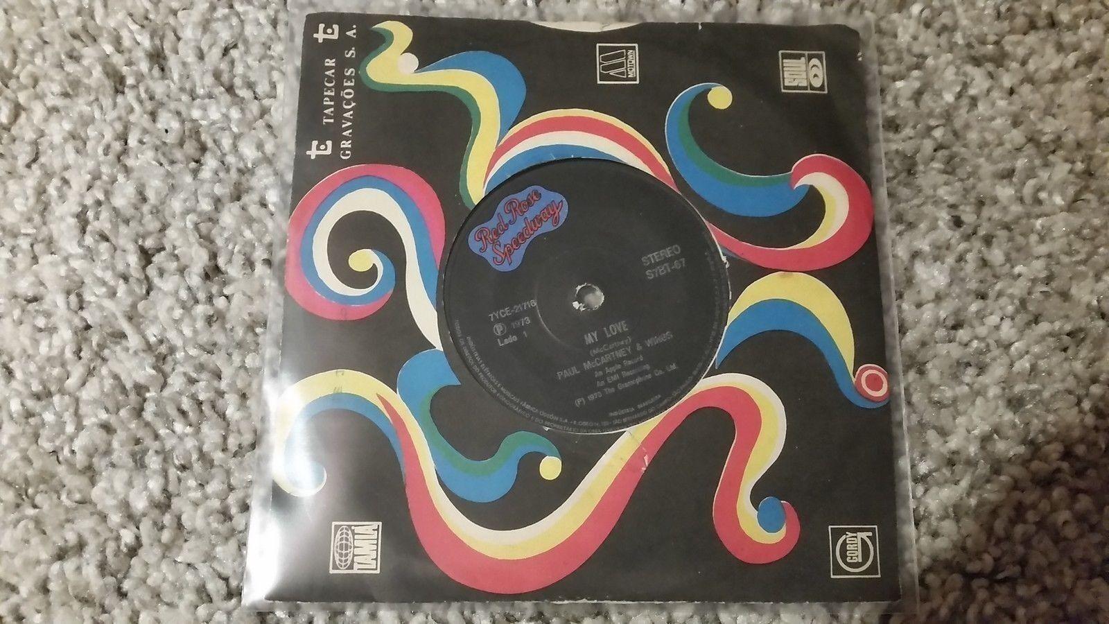 7"" Single Vinyl Paul McCartney (Beatles) - My love BRAZIL