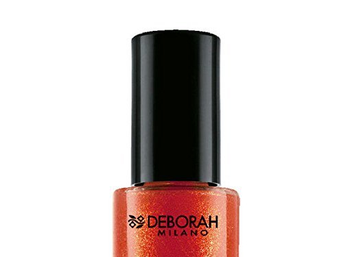 Vernis à Ongles Deborah Milano 'Prêt à Porter' - N°13 Corail Pailleté - Neuf - Fabriqué En Italie