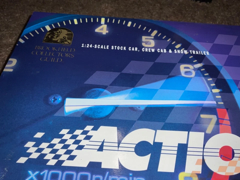 Remolque de exhibición Brookfield Action Dale Earnhardt #3 Oreo 2001 1:24 auto doble cabina nuevo Foto 3 de 4