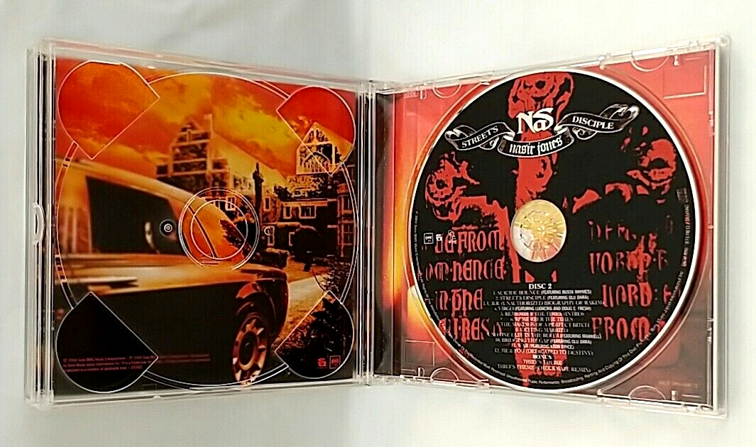 Nas Street's Disciple レコード Nas – Street's Disciple – 2 x CD (Album, Limited Edition