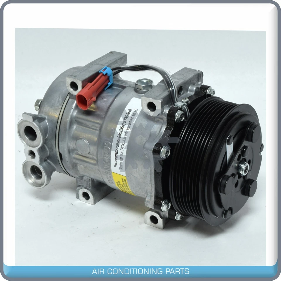 Compresor de aire acondicionado para Chevrolet C6500 Kodiak, C7500 Kodiak, C8500 / GMC C6500... QU Foto 2 de 4
