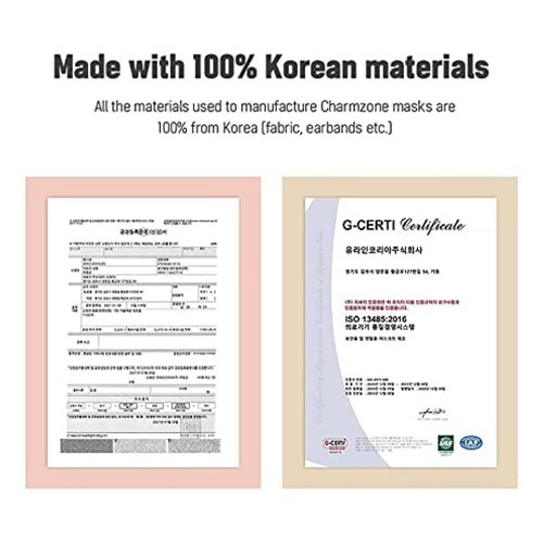 【Paquete de 25】 CHARMZONE KF94 Tone Up Fit Etiqueta Negra Máscara Facial Ligera, Hecha en Corea - Imagen 12 de 17