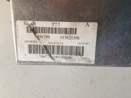 Unidad de control del motor Saab 9-5 Kombi ́00 YS3E 2.0 T unidad de control 4571626 - Imagen 3 de 8