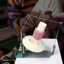 Hand Operated Large Yarn Ball Winder Jumbo Nylon Fiber/Wool/String Ball Winder 
